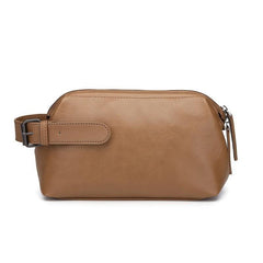 Men's PU Leather Clutch Bag Business Casual Small Bag