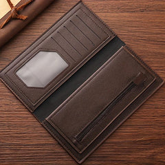 Men's Wallet Short Style Card Bag Large Capacity Leather Wallet