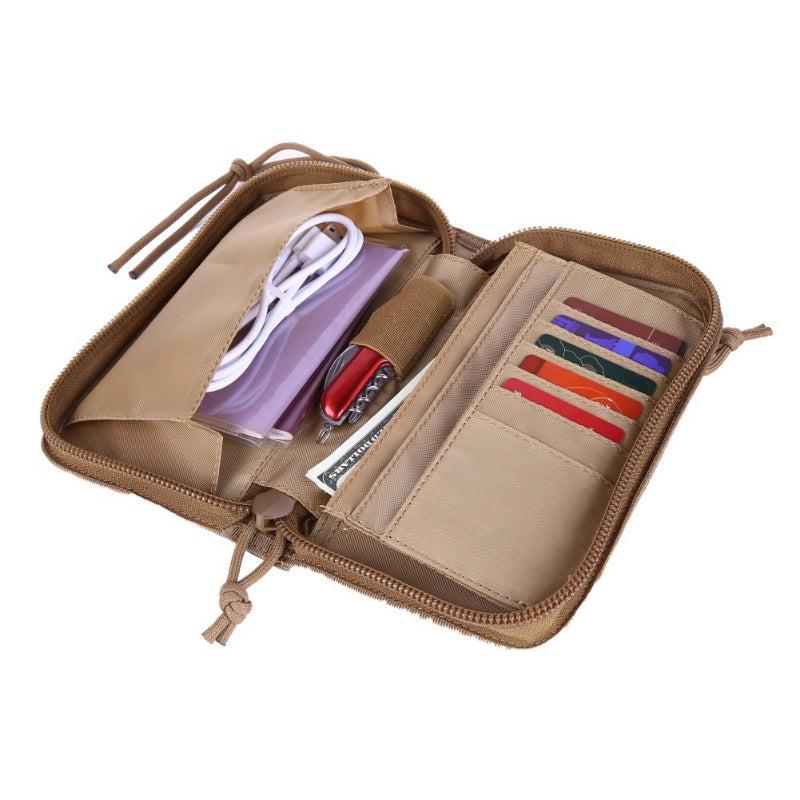 Men's Tactical Wallet Military Large Capacity Mobile Phone Bag