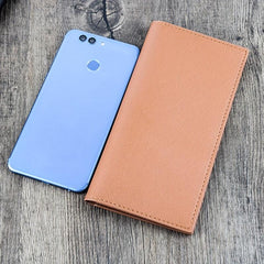 Long Men's Wallet Casual PU Leather Card Wallet