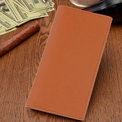 Long Men's Wallet Casual PU Leather Card Wallet