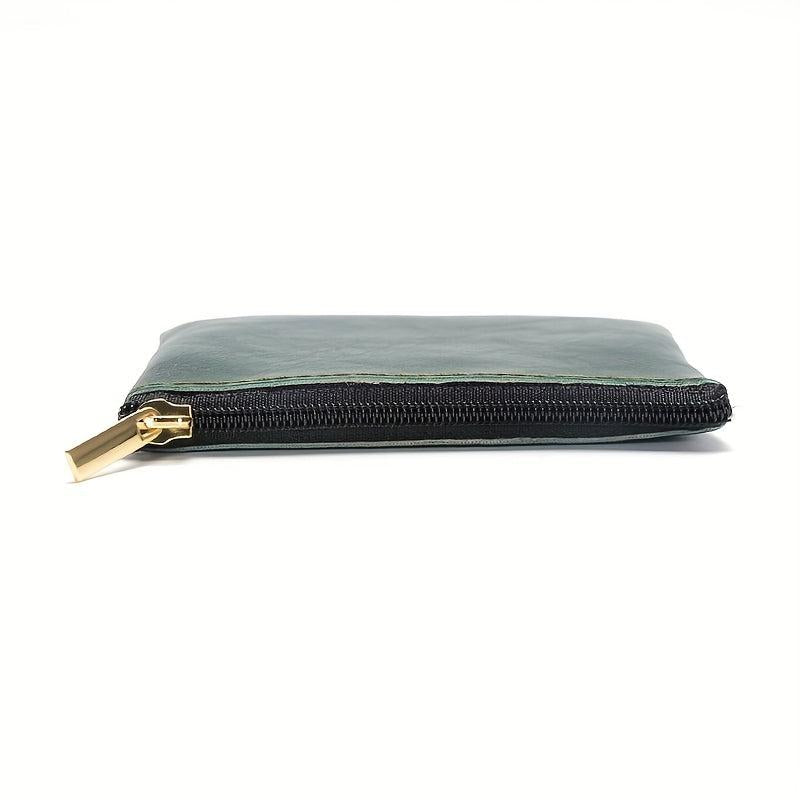 Men's Long Money Clip With Zipper