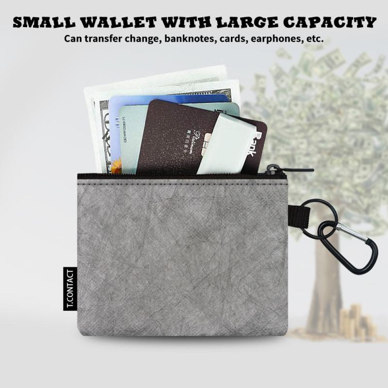 Coin Purse Traffic Card Bag Waterproof Wallet Clutch Portable Travel Bag