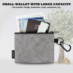 Coin Purse Traffic Card Bag Waterproof Wallet Clutch Portable Travel Bag