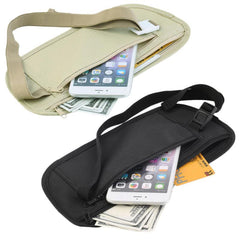 Lightweight Outdoor Fanny Pack Invisible Nylon Waist Bag Crossbody Purse