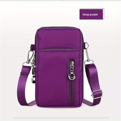 Zipper Phone Wallet Women's Arm Coin Purse Casual Crossbody Bag