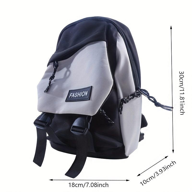 Casual Nylon Crossbody Bag Colorblock Chest Bag