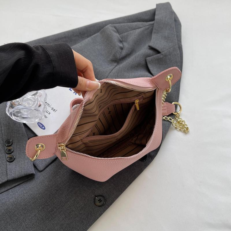 Minimalist Zipper Chest Bag Women's Crossbody Fanny Pack
