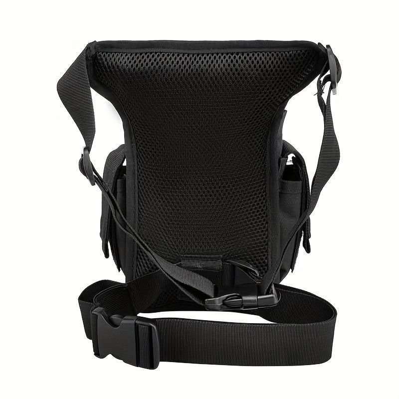 Solid Nylon Leg Bag Lightweight Convenient Waist Pack Outdoor Cycling