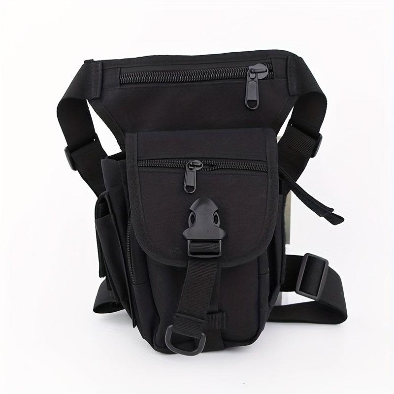 Solid Nylon Leg Bag Lightweight Convenient Waist Pack Outdoor Cycling