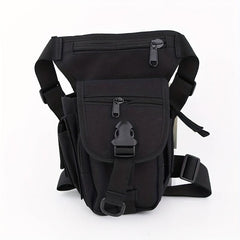 Solid Nylon Leg Bag Lightweight Convenient Waist Pack Outdoor Cycling