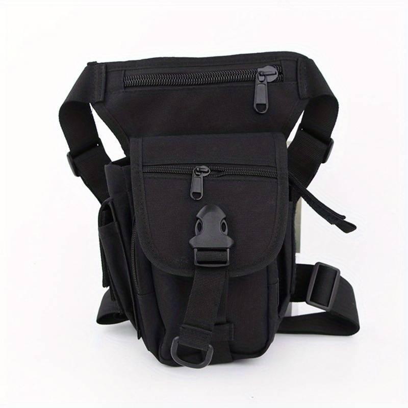 Solid Nylon Leg Bag Lightweight Convenient Waist Pack Outdoor Cycling