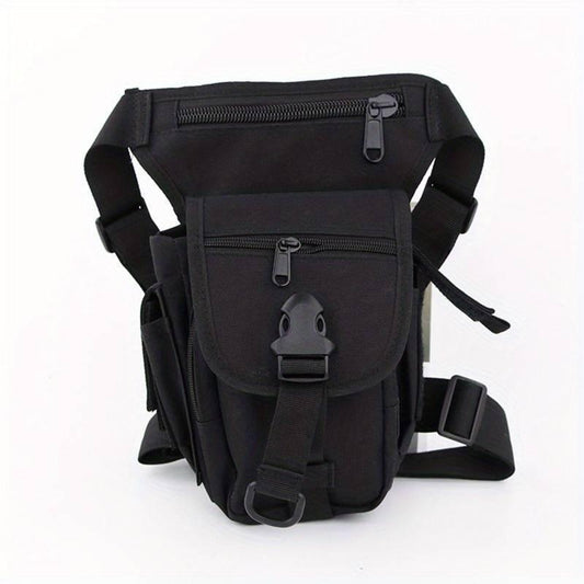 Solid Nylon Leg Bag Lightweight Convenient Waist Pack Outdoor Cycling