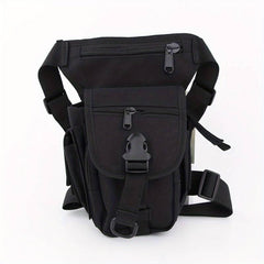 Solid Nylon Leg Bag Lightweight Convenient Waist Pack Outdoor Cycling