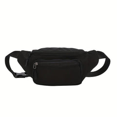 Casual Sports Waist Bag Women's Nylon Crossbody Bag