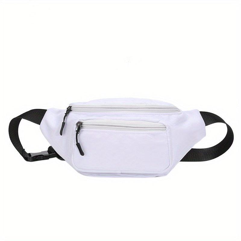 Casual Sports Waist Bag Women's Nylon Crossbody Bag
