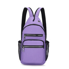 Colorblock Sling Bag Zipper Women's Crossbody Bag