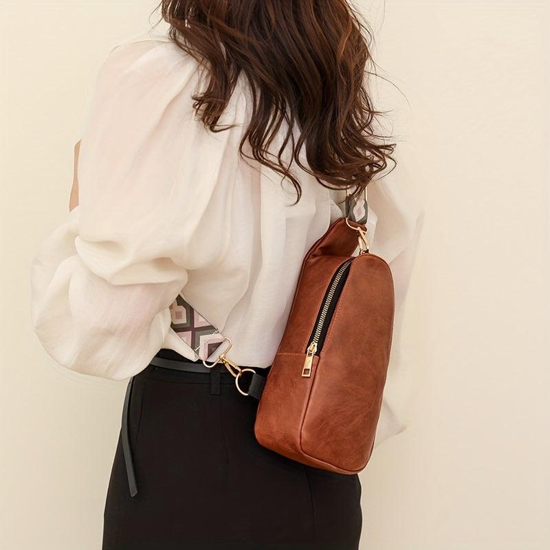 Vintage Bohemian Crossbody Bag Retro Boho Chest Bag