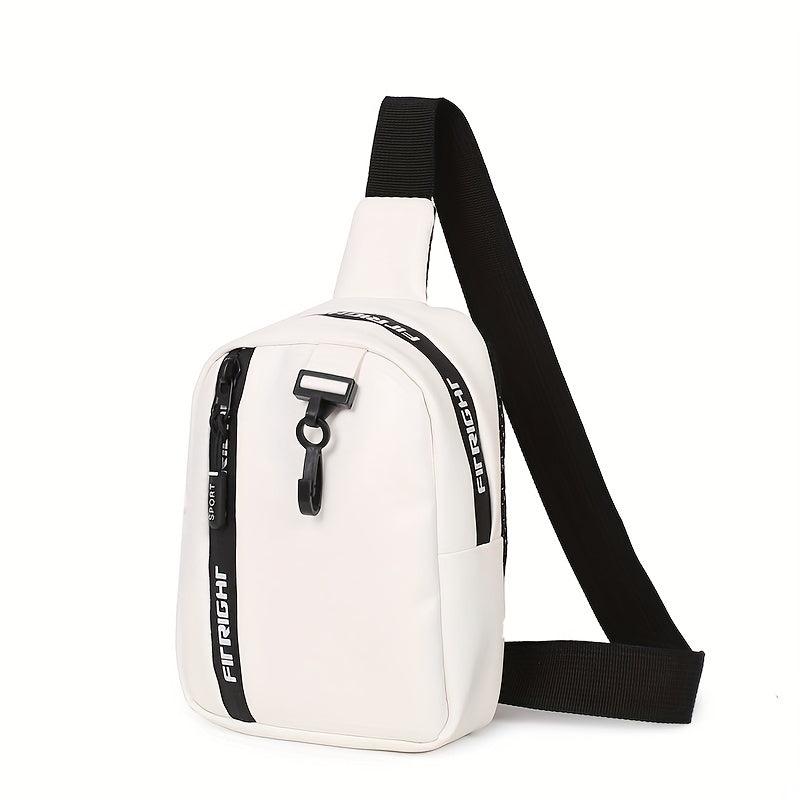 Women's Casual Chest Bag For Sports Letter Graphic Sling Bag