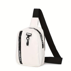 Women's Casual Chest Bag For Sports Letter Graphic Sling Bag