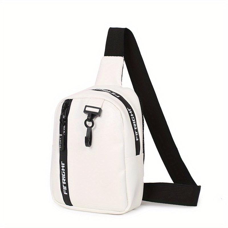 Women's Casual Chest Bag For Sports Letter Graphic Sling Bag