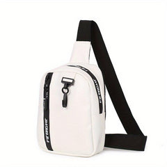 Women's Casual Chest Bag For Sports Letter Graphic Sling Bag