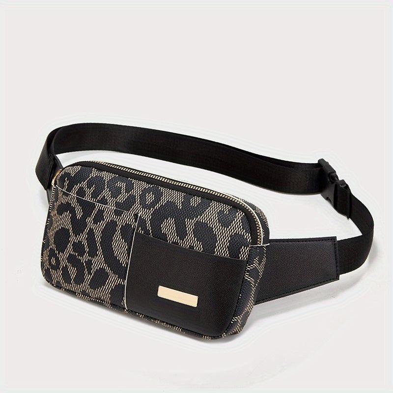 Leopard Crossbody Bag Stylish All Match Travel Bag