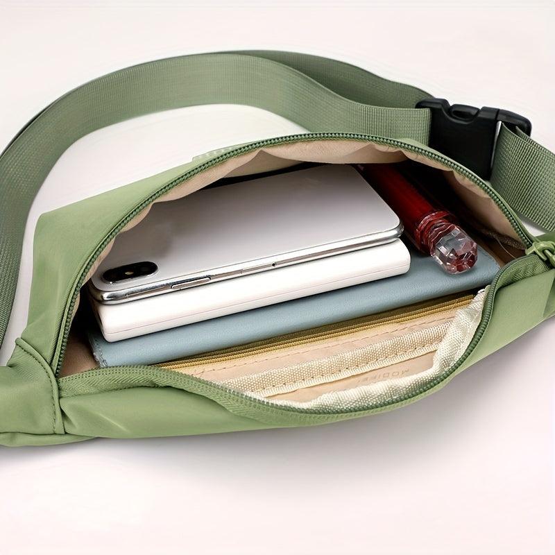 Streetwear Casual Chest Bag Nylon Foldable Crossbody Bag