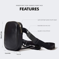 Minimalist Square Leg Bag Outdoor Storage Pouch