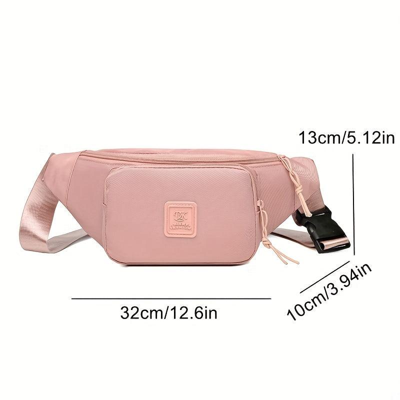 Casual Nylon Fanny Pack Crossbody Bag Outdoor Sports