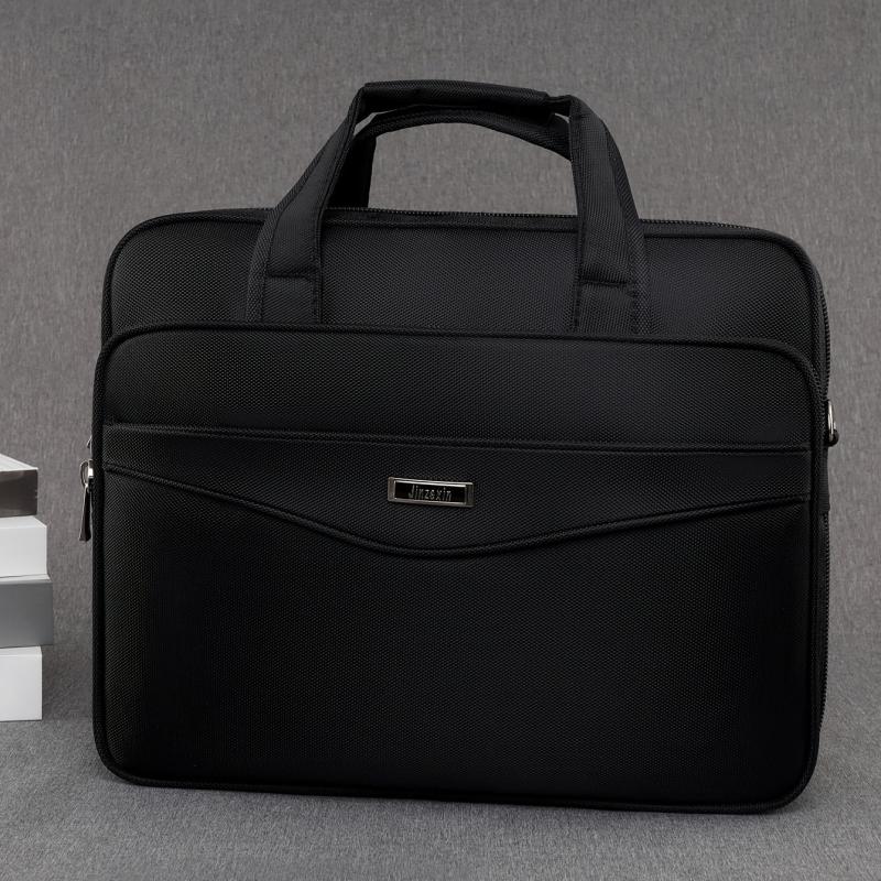 Men's Business Computer Bag Oxford Cloth Handbag Casual Shoulder Bag