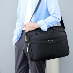 Men's Business Computer Bag Oxford Cloth Handbag Casual Shoulder Bag