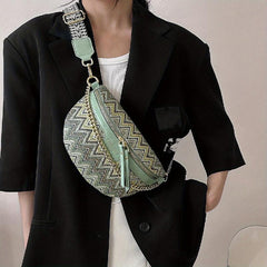 Vintage Embroidery Crossbody Bag for Travel