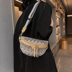 Vintage Embroidery Crossbody Bag for Travel
