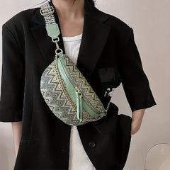 Vintage Embroidery Crossbody Bag for Travel