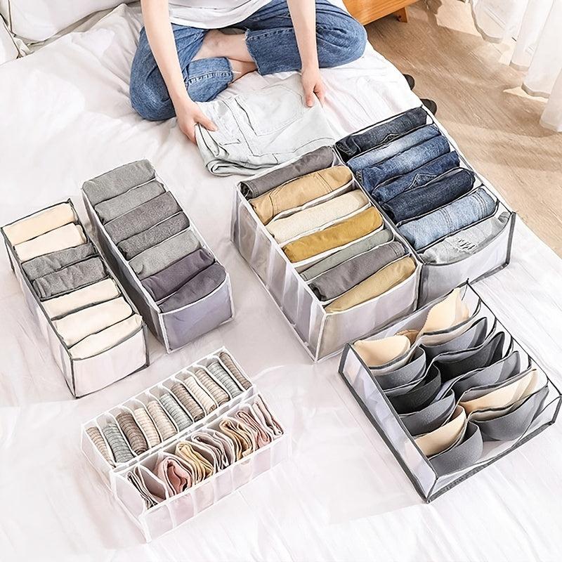 Foldable Drawer Organizer Storage Box for Underwear Socks