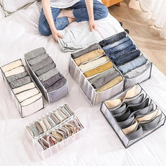 Foldable Drawer Organizer Storage Box for Underwear Socks