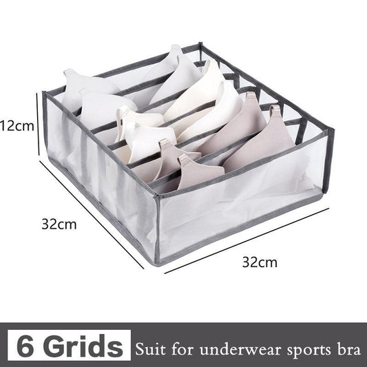 Foldable Drawer Organizer Storage Box for Underwear Socks