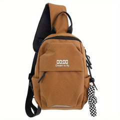 Nylon Crossbody Bag Casual Travel Chest Purse