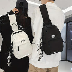 Nylon Crossbody Bag Casual Travel Chest Purse