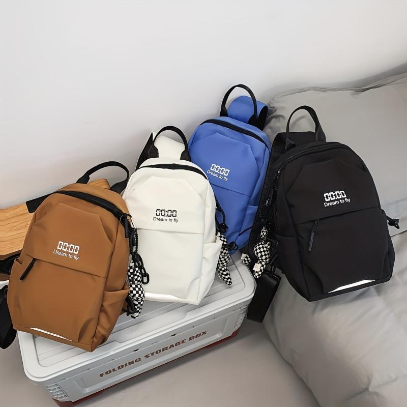 Nylon Crossbody Bag Casual Travel Chest Purse