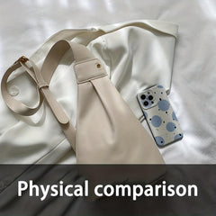 Casual Solid Sling Bag Outdoor Storage Fancy Pack