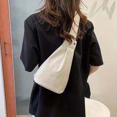 Casual Solid Sling Bag Outdoor Storage Fancy Pack