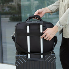 Water Repellent Laptop Briefcase Crossbody Bag for Business Trip