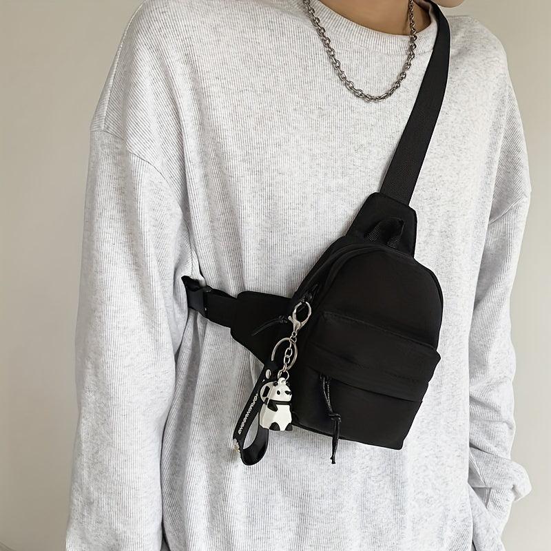 Mini Nylon Sling Bag For Outdoor Travel Chest Bag