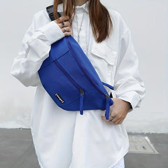 Foldable Nylon Sling Bag Outdoor Chest Bag
