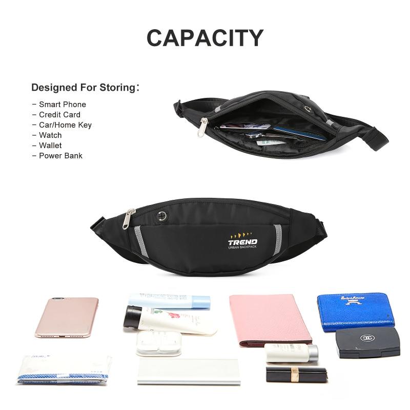 Waterproof Anti Theft Chest Bag Gym Sling Pack