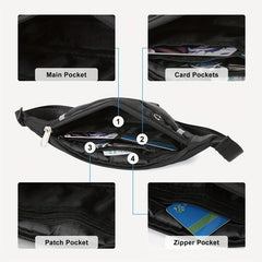 Waterproof Anti Theft Chest Bag Gym Sling Pack