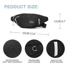 Waterproof Anti Theft Chest Bag Gym Sling Pack