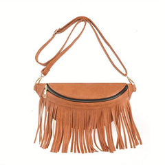 Tassel Waist Bag Crossbody Chest Purse